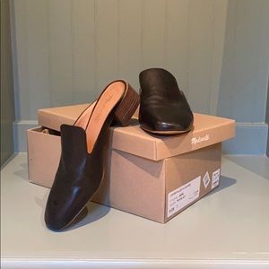 Madewell Mules in Leather